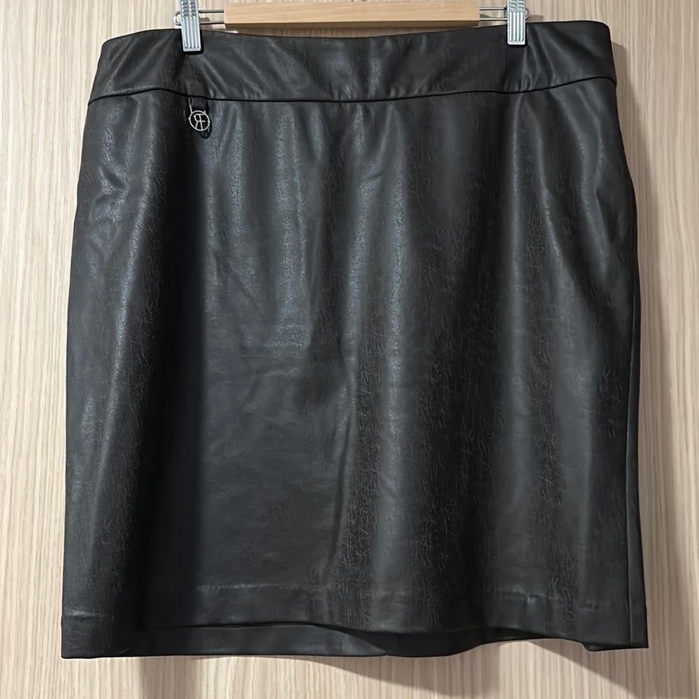 Faux leather skirt for sale